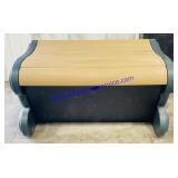 Plastic Storage Bench (33 x 20 x 18)
