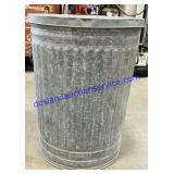 Galvanized Garbage Can (24")