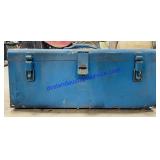 Blue Metal Toolbox (22 x 9 x 9)