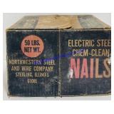 Box of Sterling Electric Steel Nails