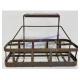 Vintage Metal Oil Can Crate (17 x 15 x 9)