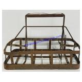 Vintage Metal Oil Can Crate (17 x 15 x 9)