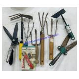 Lot of Hand Garden Tools