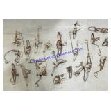 Lot of (21) Foot Traps