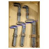 Lot of Rigid Pipe Wrench Jaws