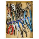 Lot of Pliers, Etc..