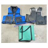 Lot of (3) Life Preservers