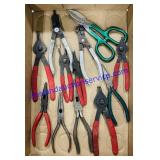 Lot of Pliers, Etc..