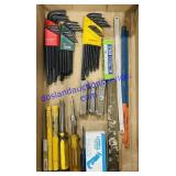 Lot of Allen Wrenches, Tube Cutter, Etc..