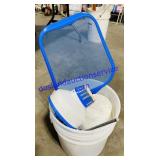 Bucket of Misc. Pool Supplies
