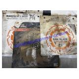 2 Black & Decker & 1 Master Mechanic Blades (