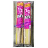 (2) Packages of Pipe Insulators