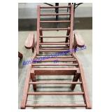 Wooden Patio Lounge Chair