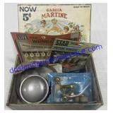 Garcia Martine Cigar Box W/  Picture Hangers ,