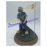Emmett Kelly JR. Golf Club Figurine " Through The