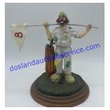 Emmett Kelly JR. Golf Club Figurine " The Caddy"
