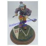 Emmett Kelly JR. Golf Club Figurine " I quit " 6"