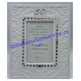 10"x9" 50th Anniversary Picture Frame