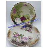 Bavarian Ceramic Plate & Bowl