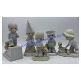 5 Precious Moments Figurines - Report Card ,