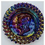 Carnival Glass JFK Dish 3" Diameter