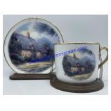 Matching Sauce & Tea Cup Display Set by Thomas