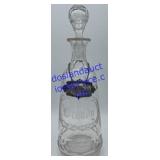Glass Brandy Decanter 12" Tall