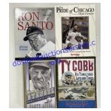 Baseball History Books - Casey Stengel , Ty Cobb