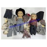 Buddy Lee Dolls W/ Clothing