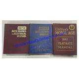 Car Mechanic Good Books - 1957 , 1970 & 1973