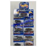 9 Hot Wheel Cars - Future Fleet , Virtual