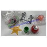 Vintage Plastic Toys - Sheriff Badge, Hardee