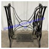 vintage Montgomery Ward Sewing Machine Stand 27"