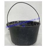 Cast Iron Pot W/ Handle 10"x 8"