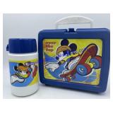 Mickey Mouse Lunch Box & Thermos 9"x8"x4"