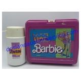 Barbie Lunch Box & Thermos 9"x8"x4"