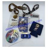 Pass Holders, Key Clips ,Coozie , Race Car Toy