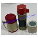 3 Thermoses- 10" , 7" & 3"