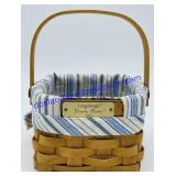 2003 Longaberger Dresden Basket (5 x 5 x 4)