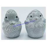 Pair of Isabel Bloom Chick Eggs