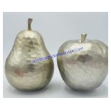 Decorative Apple & Pear (8" & 5")