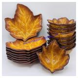 Set of (8) Fall Bowls & Salad Plates