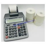 Casio Adding Machine & Paper