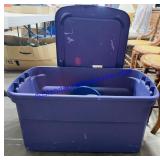 Large Tote with Variety of Sports Balls