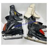 Vintage Ice Skates (Sizes Unknown)
