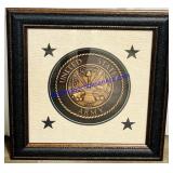 United States Army Framed Picture (21 x 21)