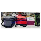 Tote of (4) Coolers