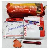 Firelog, Sanding Discs, Sticky Back, Etc..