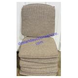 Set of (6) Matching Chair Cushions (20 x 20)