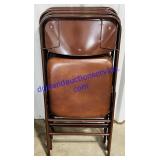 Set of (4) Padded Folding Chairs